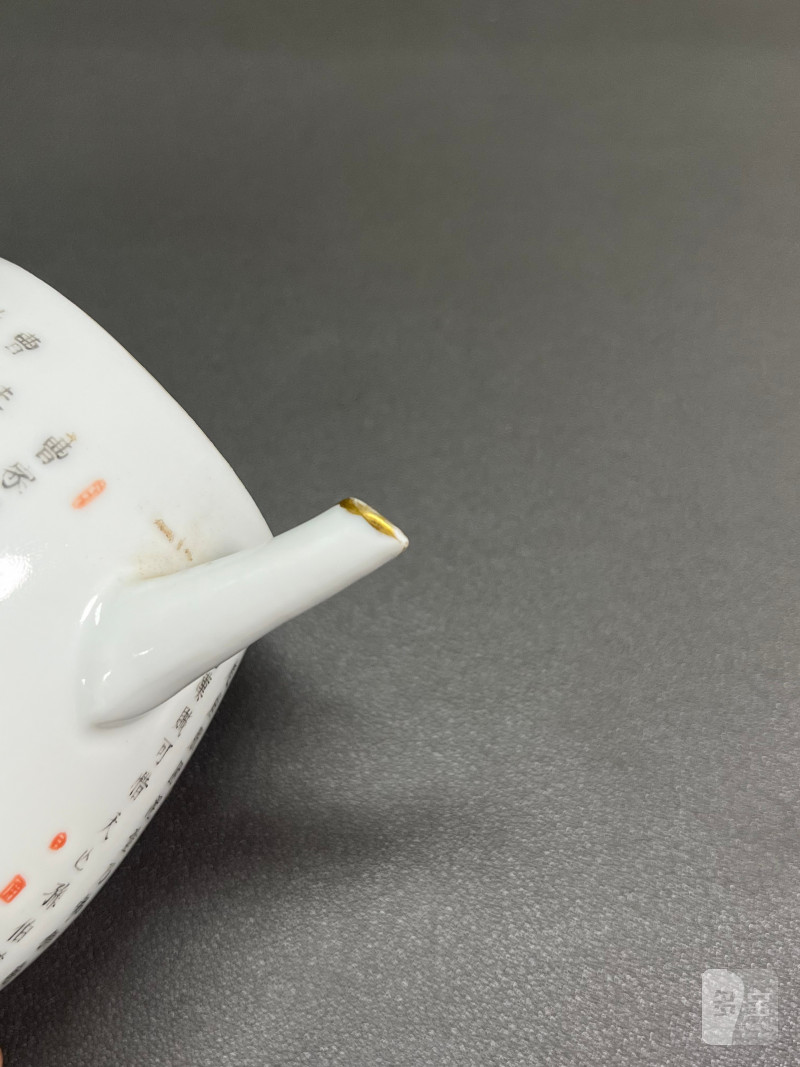 清道光  粉彩“无双谱”故事图执壶 - 图15